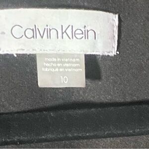Calvin Klein Black Dress - Size 10